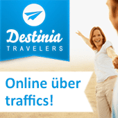 Destinia Travel online buchbar über traffics!