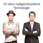 15 Jahre maßgeschneiderte Technologie