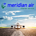 Meridian Air Charter Service über traffics buchbar!