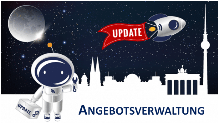 NEU: Angebotsverwaltung im CosmoNaut!