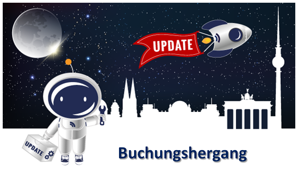 CosmoNaut Update: Buchungshergang