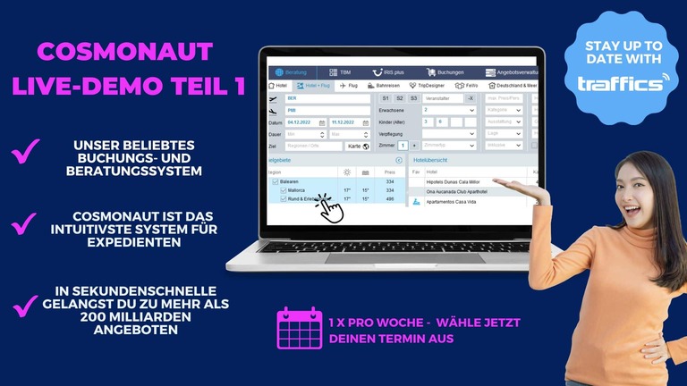 CosmoNaut Teil 1 – Our booking and sales system