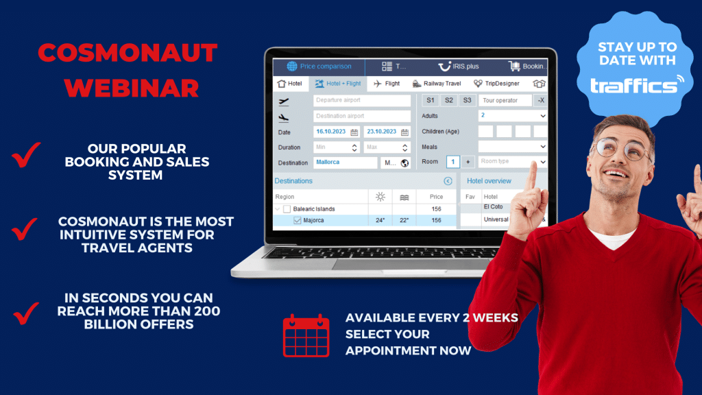 LEARN MORE ABOUT THE MOST POPULAR SALES AND BOOKING SYSTEM FOR TRAVEL AGENTS