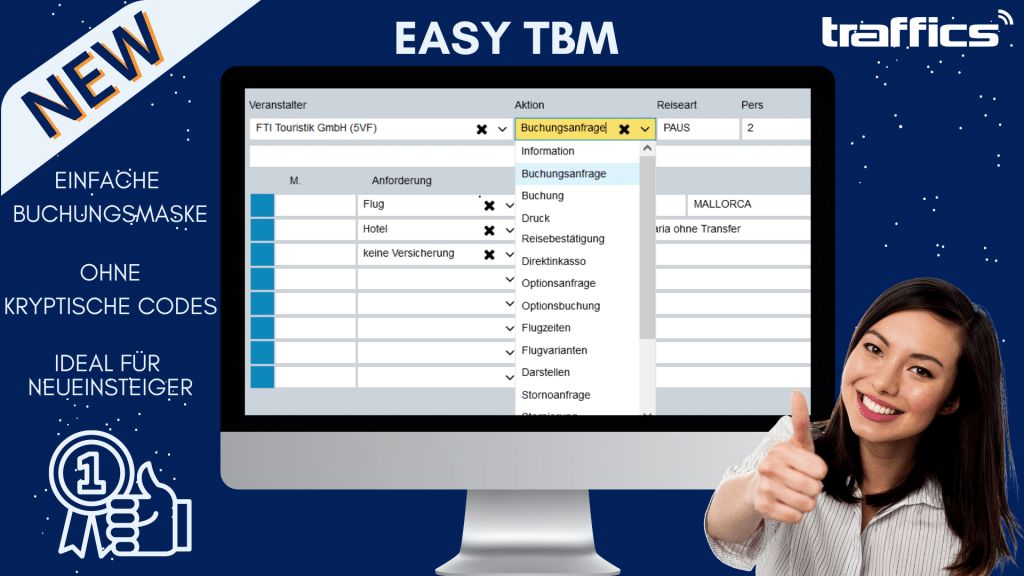 UNSERE EASY TBM MACHT EUCH DAS LEBEN LEICHTER