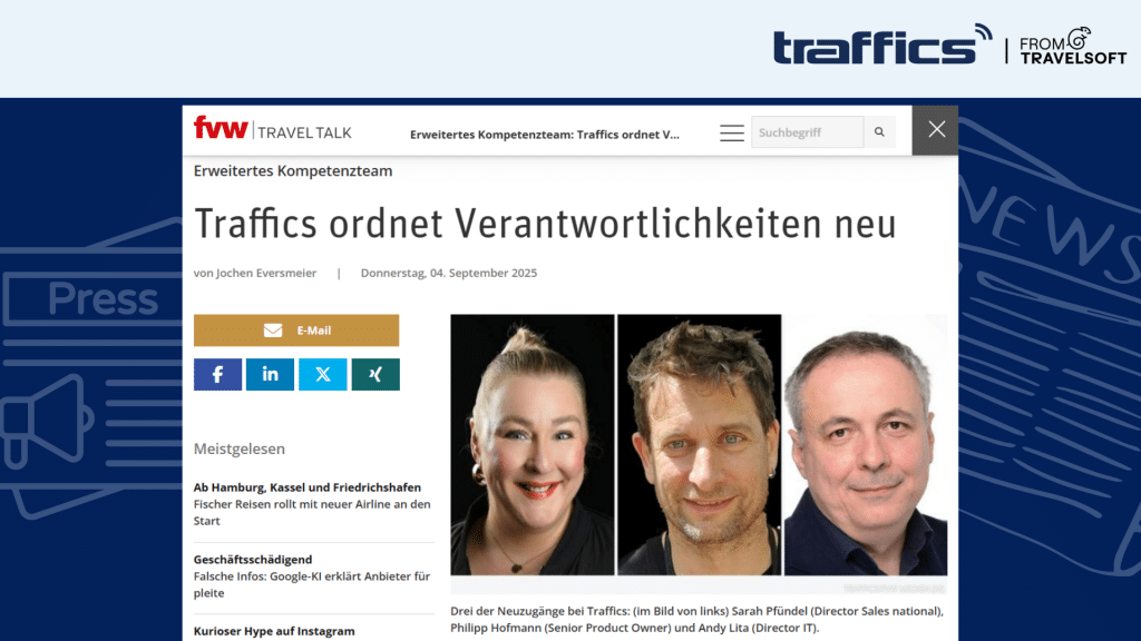 traffics stellt sich mit starkem Kompetenzteam neu auf